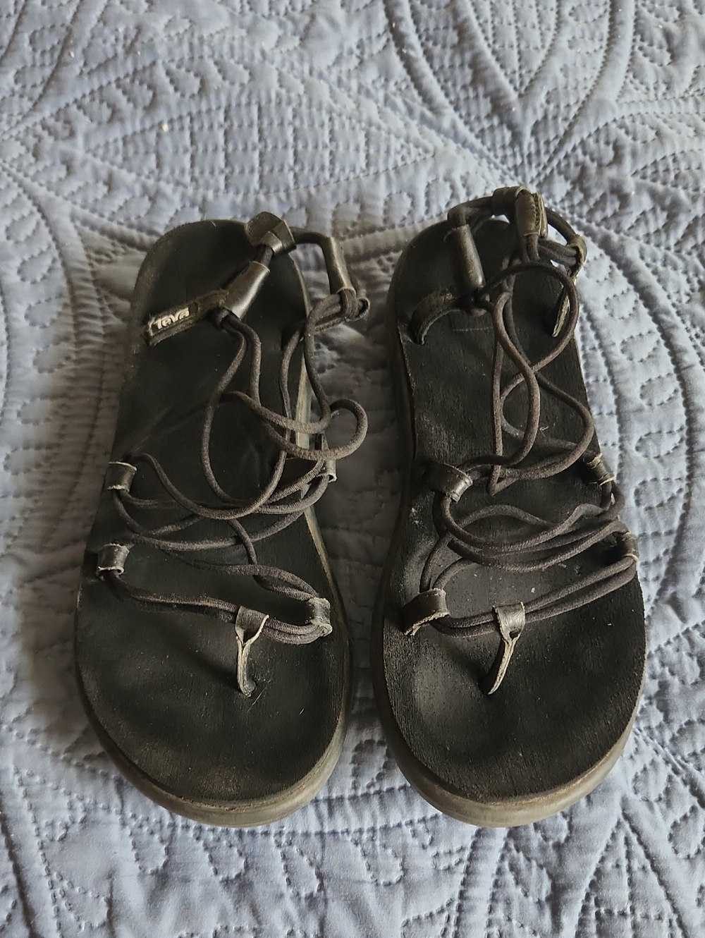 Women's Teva Voya Infinity Sandals Black Size 8M